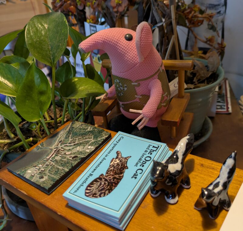 clanger and skunks Clanger and skunks at the front desk